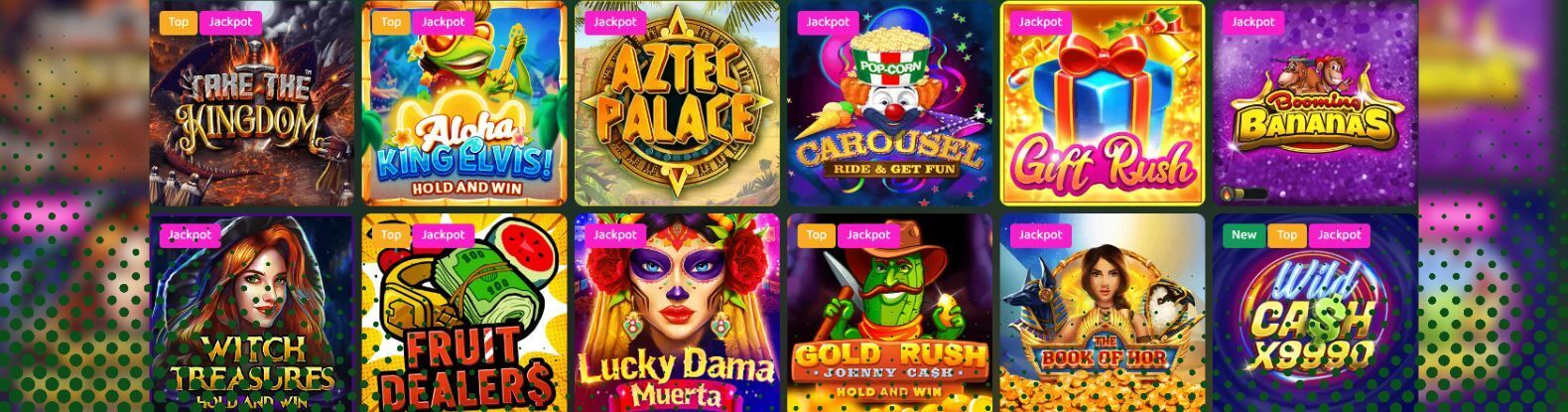 Here’s a glimpse of the Casino Games at 50 Crowns Casino